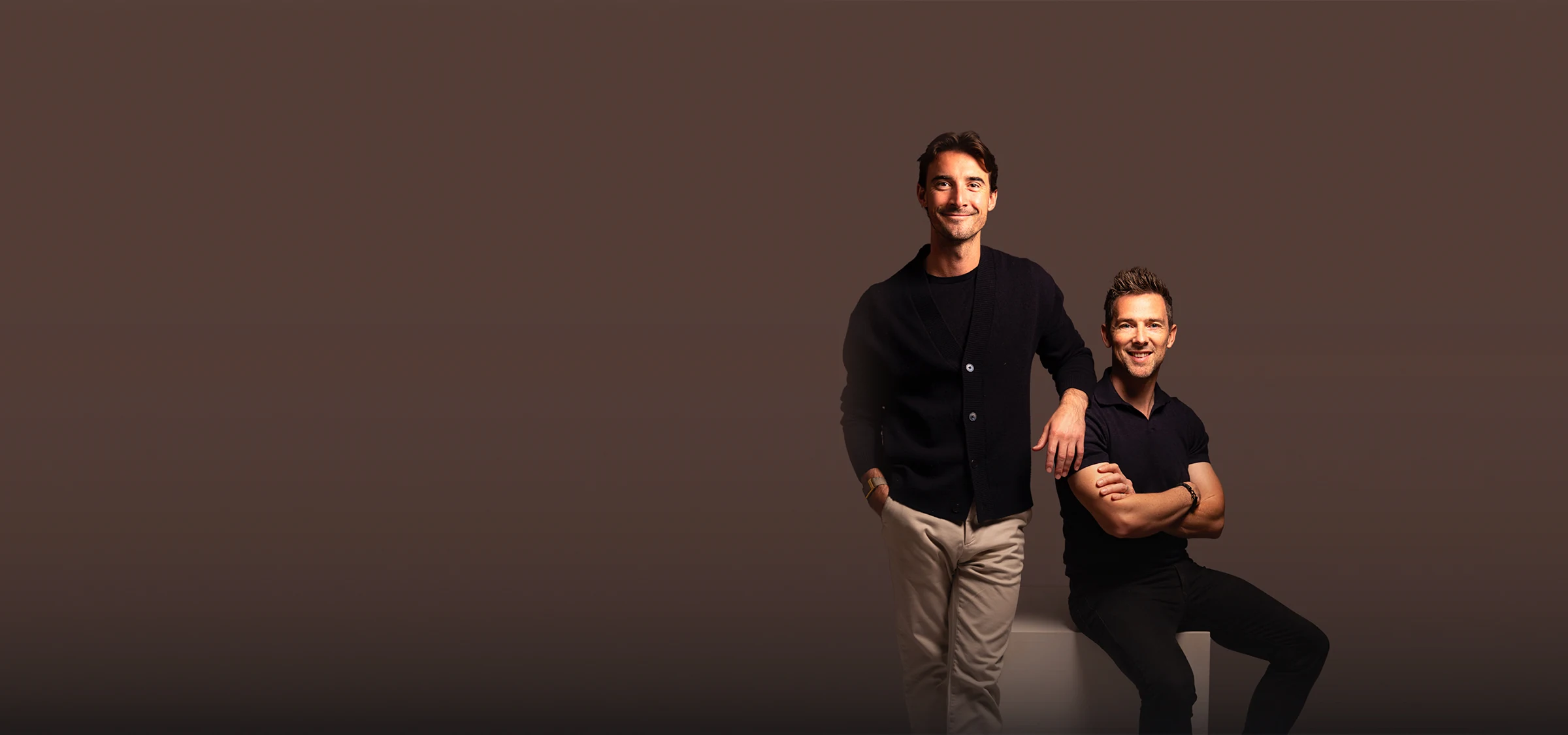 Co-founders Struan Moore and Chris Buncombe